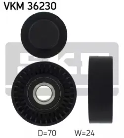 VKM 36230 SKF Паразитный / ведущий ролик, поликлиновой ремень VKM 36230 SKF Паразитный / ведущий ролик, поликлиновой ремень